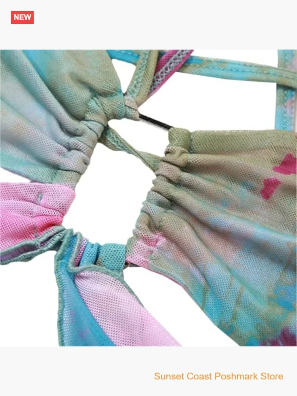 Rave 2 Piece Skirt Set Butterfly Top Mini Skirt Festival Fairycore Beach Y2K